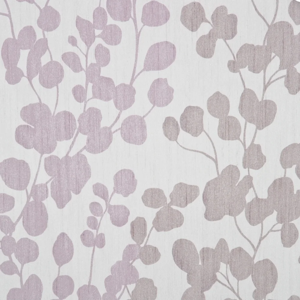 Elegant Purple Floral Shower Curtain